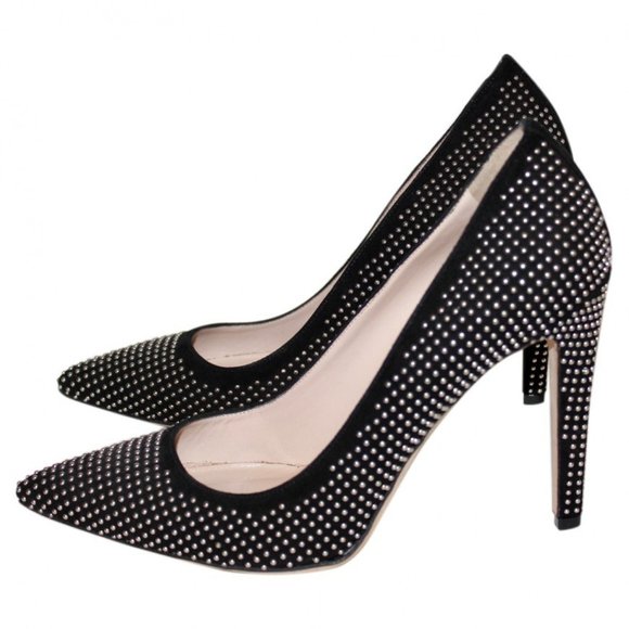 Club Monaco Shoes - Club Monaco Black Studded Jamie Pump